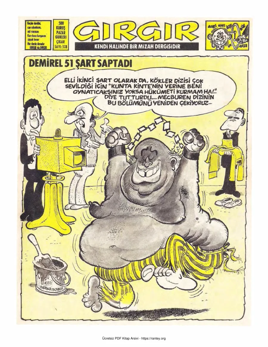 GırGır 1979 Sayı 378 kapak görseli