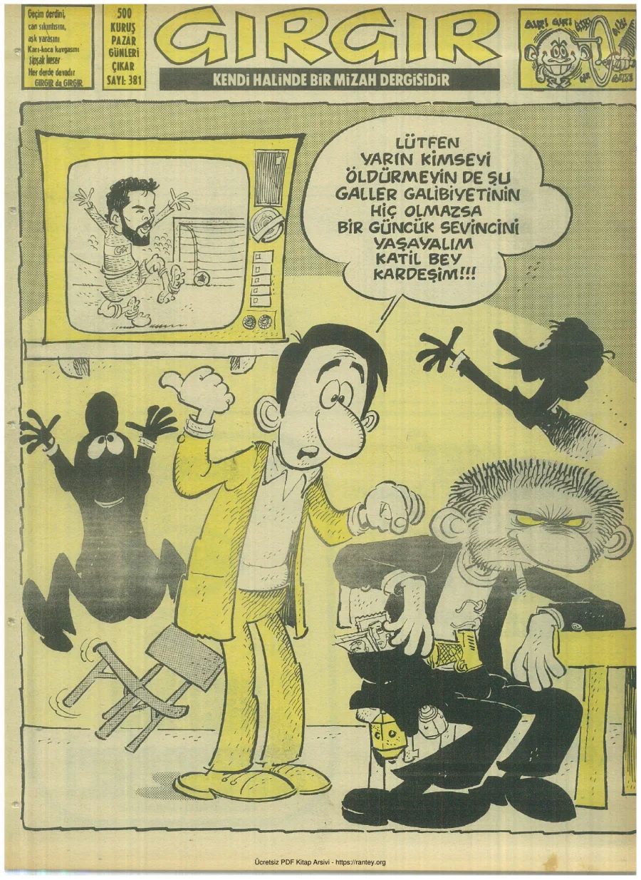 GırGır 1979 Sayı 381 kapak görseli