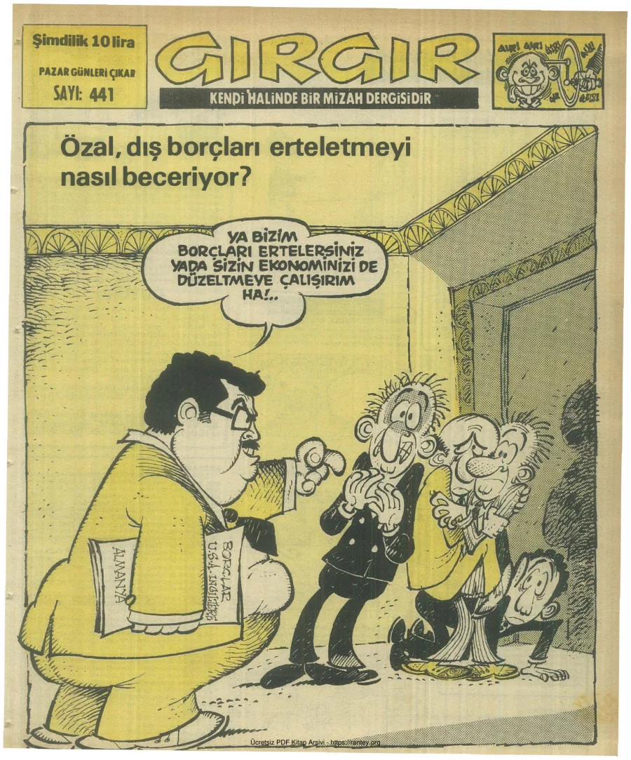 GırGır 1981 Sayı 441 kapak görseli