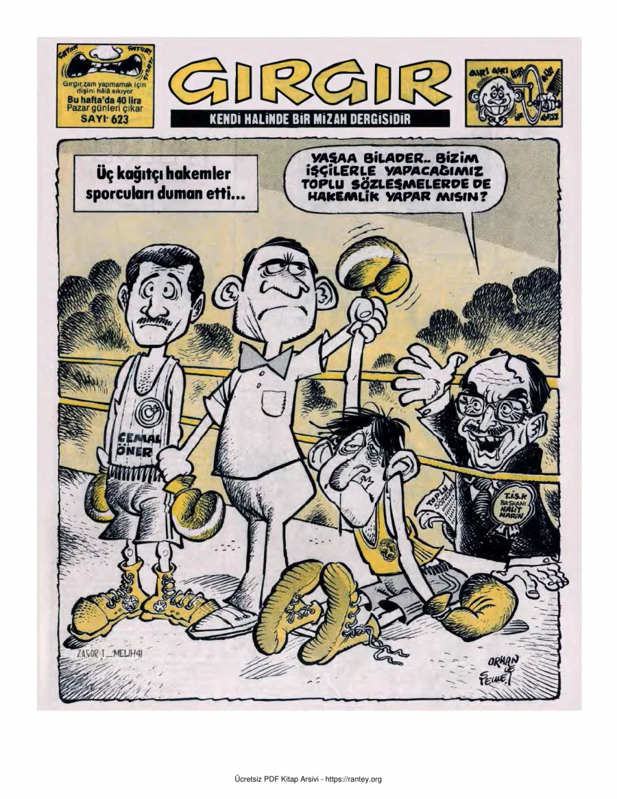 GırGır 1984 Sayı 623 kapak görseli