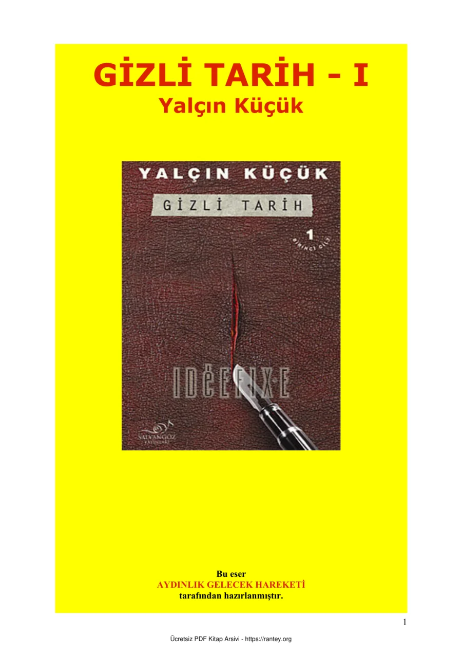 Gizli Tarih kapak görseli