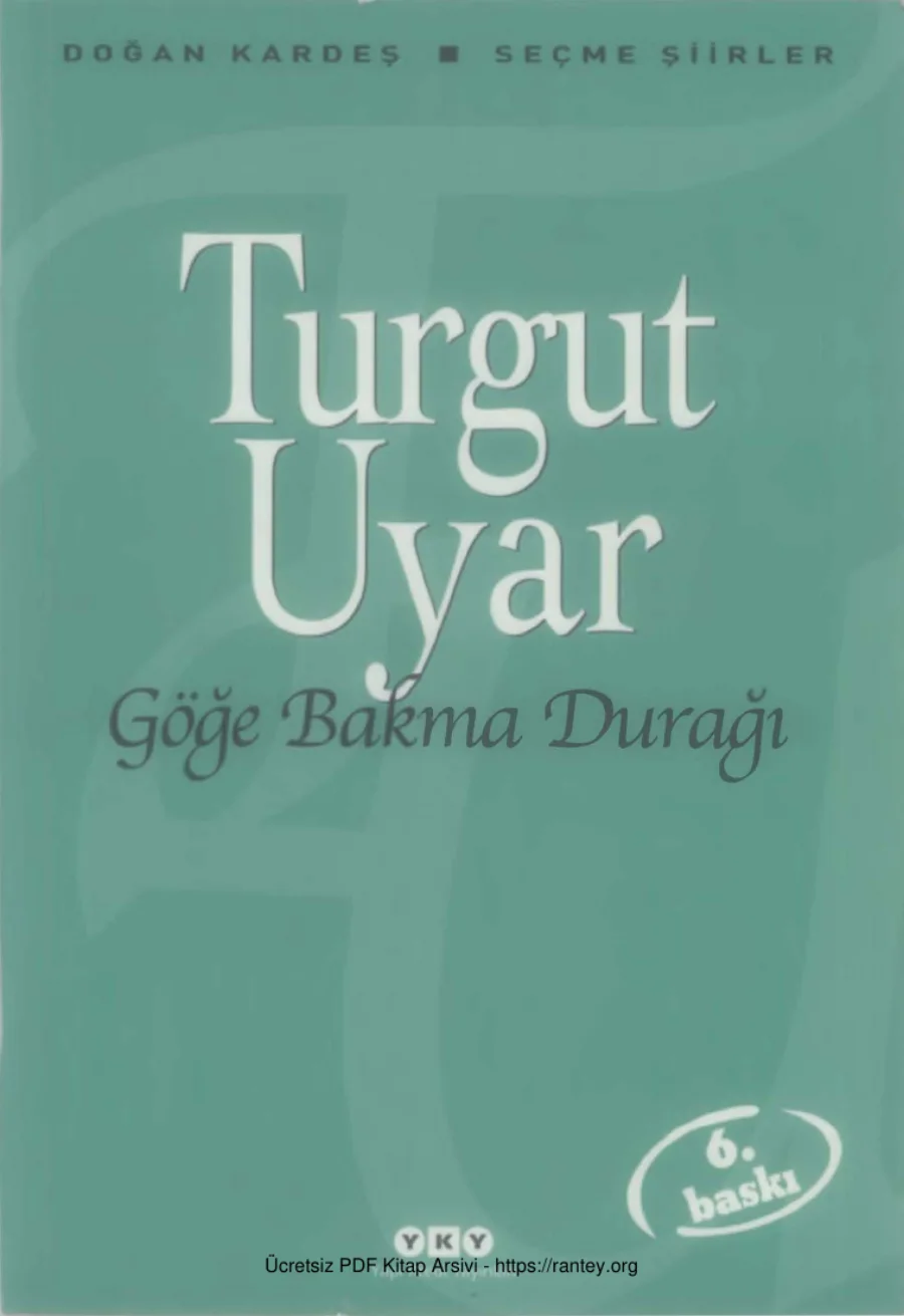 Göğe Bakma Durağı kapak görseli