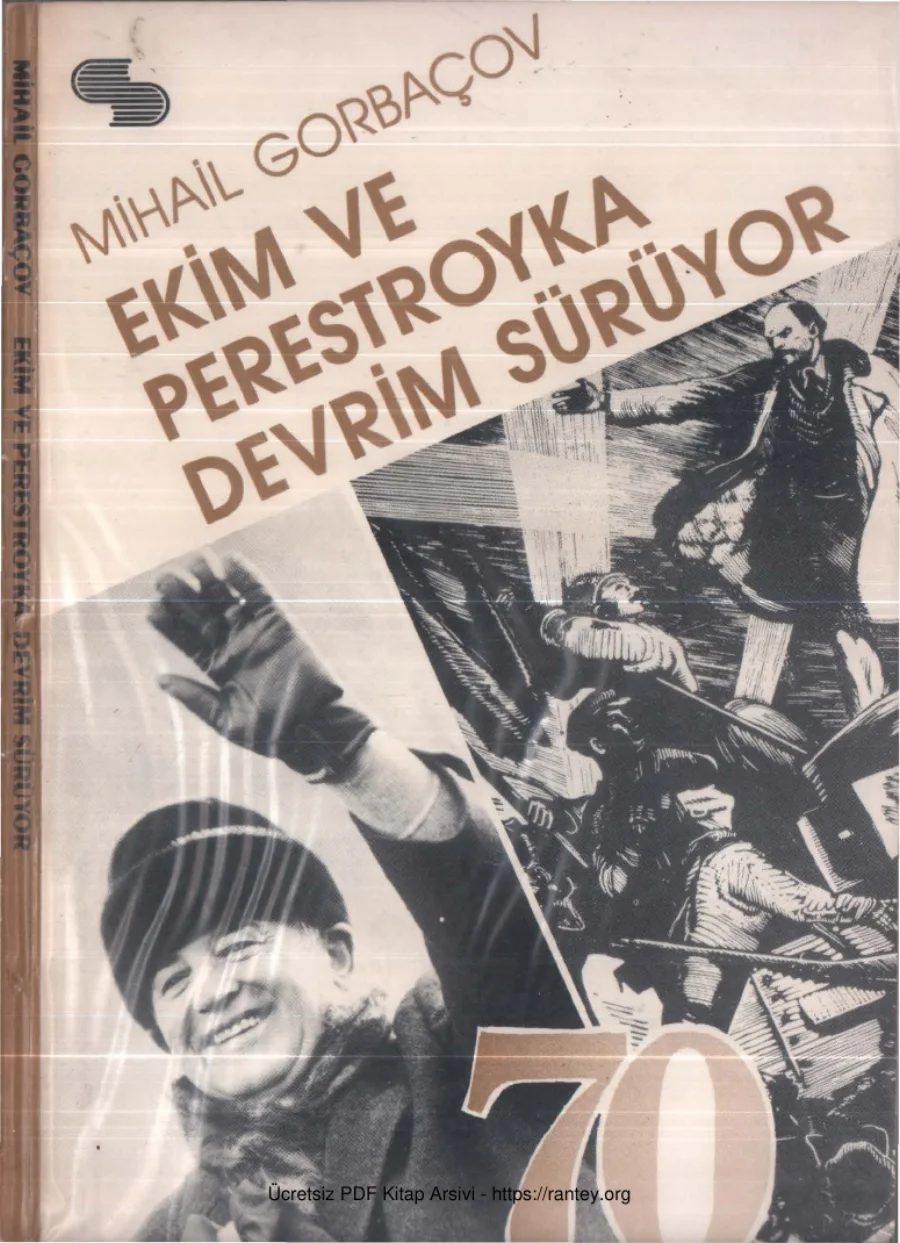 Gorbaçov Ekim ve Perestroyka Devrim Sürüyor kapak görseli