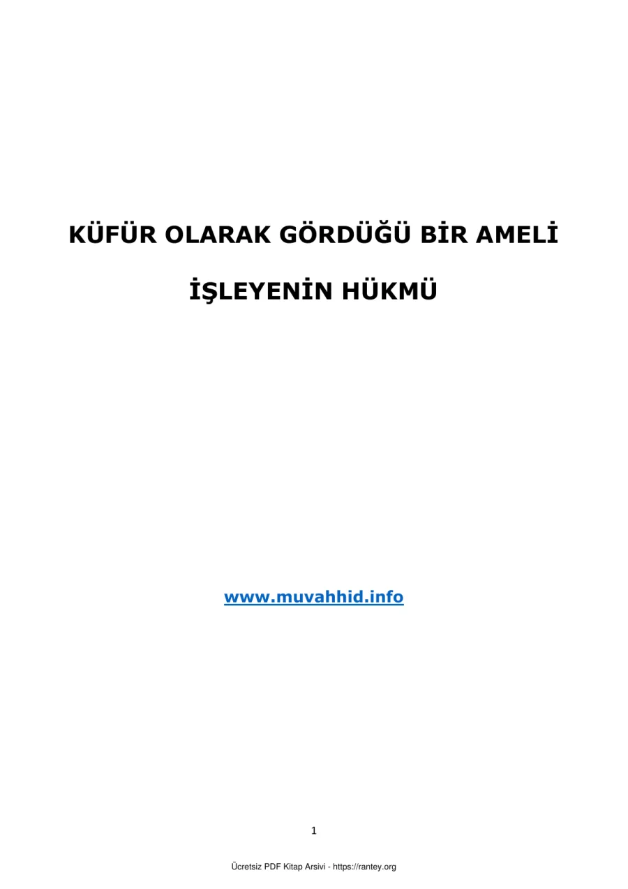 gordugunu islemek Ebu Abdulmumin Tekin Mıhçı kapak görseli