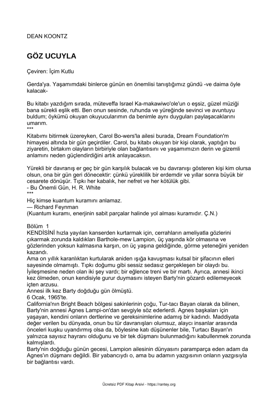 Göz Ucuyla kapak görseli