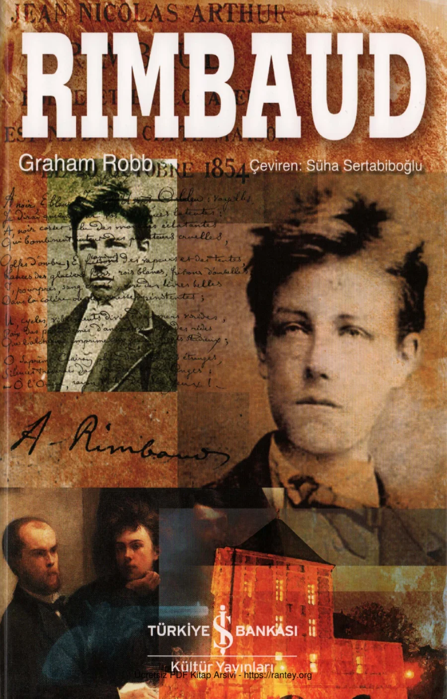 Graham Robb Rimbaud kapak görseli