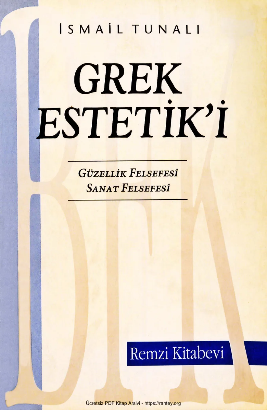 Grek Estetiği kapak görseli