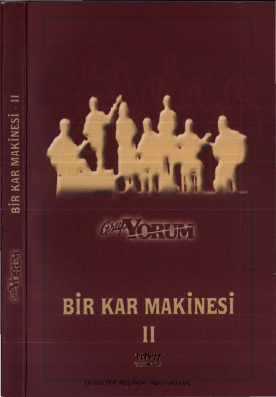 Grup Yorum Bir Kar Makinesi II Tavır Yayınları kapak görseli
