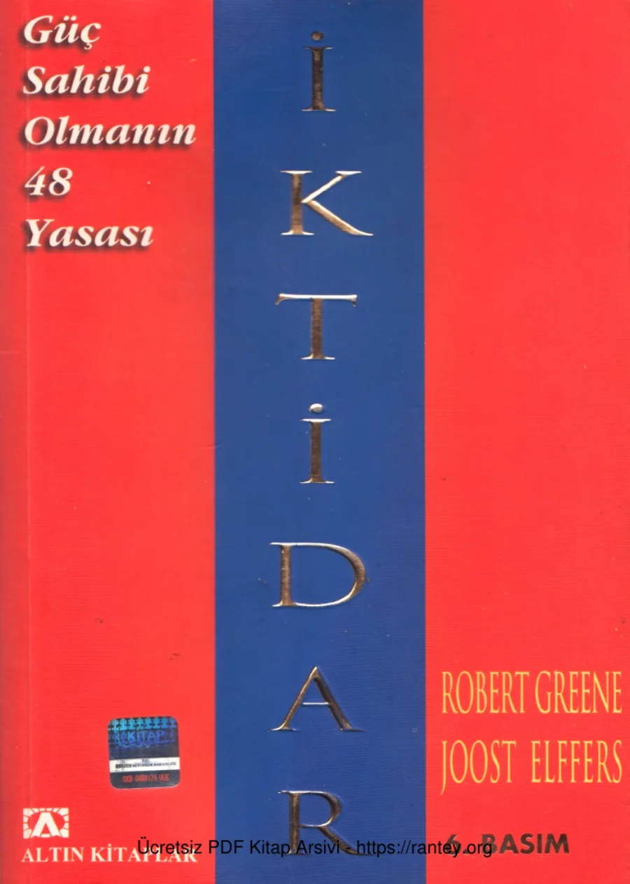 Güç Sahibi Olmanın 48 Yasası kapak görseli