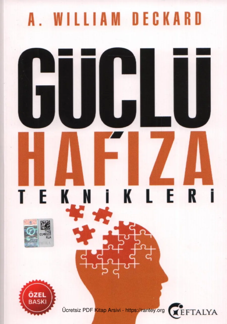 Güçlü Hafıza Teknikleri kapak görseli