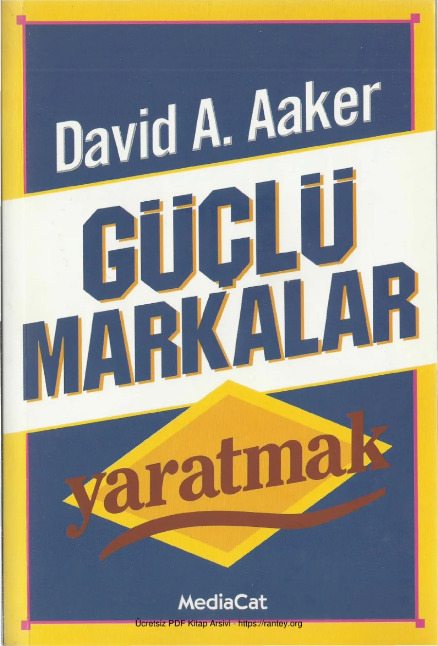 Güçlü Markalar Yaratmak MediaCat Yayınları kapak görseli