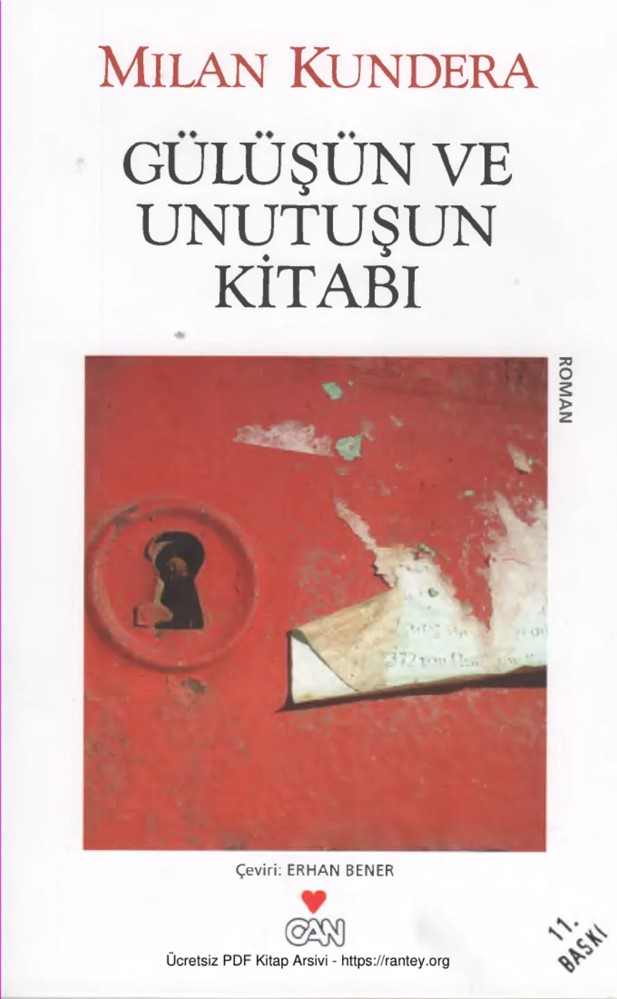 Gülüşün ve Unutuşun Kitabı kapak görseli