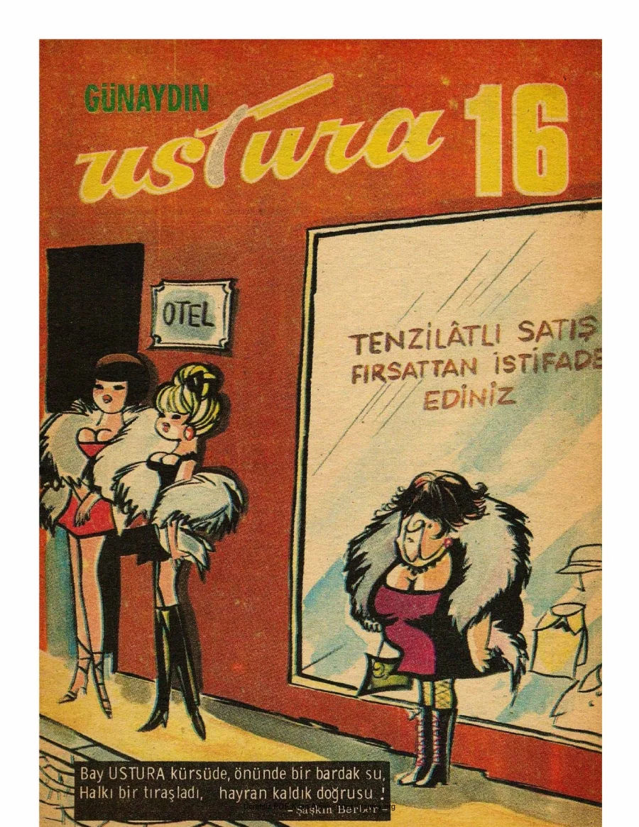 Günaydın Ustura Sayı 016 kapak görseli