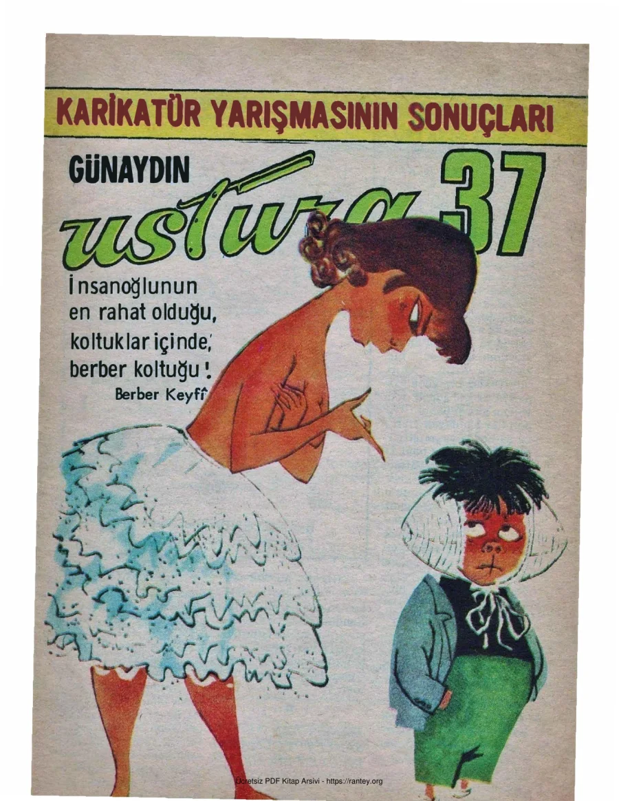 Günaydın Ustura Sayı 037 kapak görseli