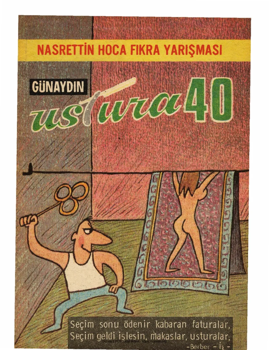 Günaydın Ustura Sayı 040 kapak görseli