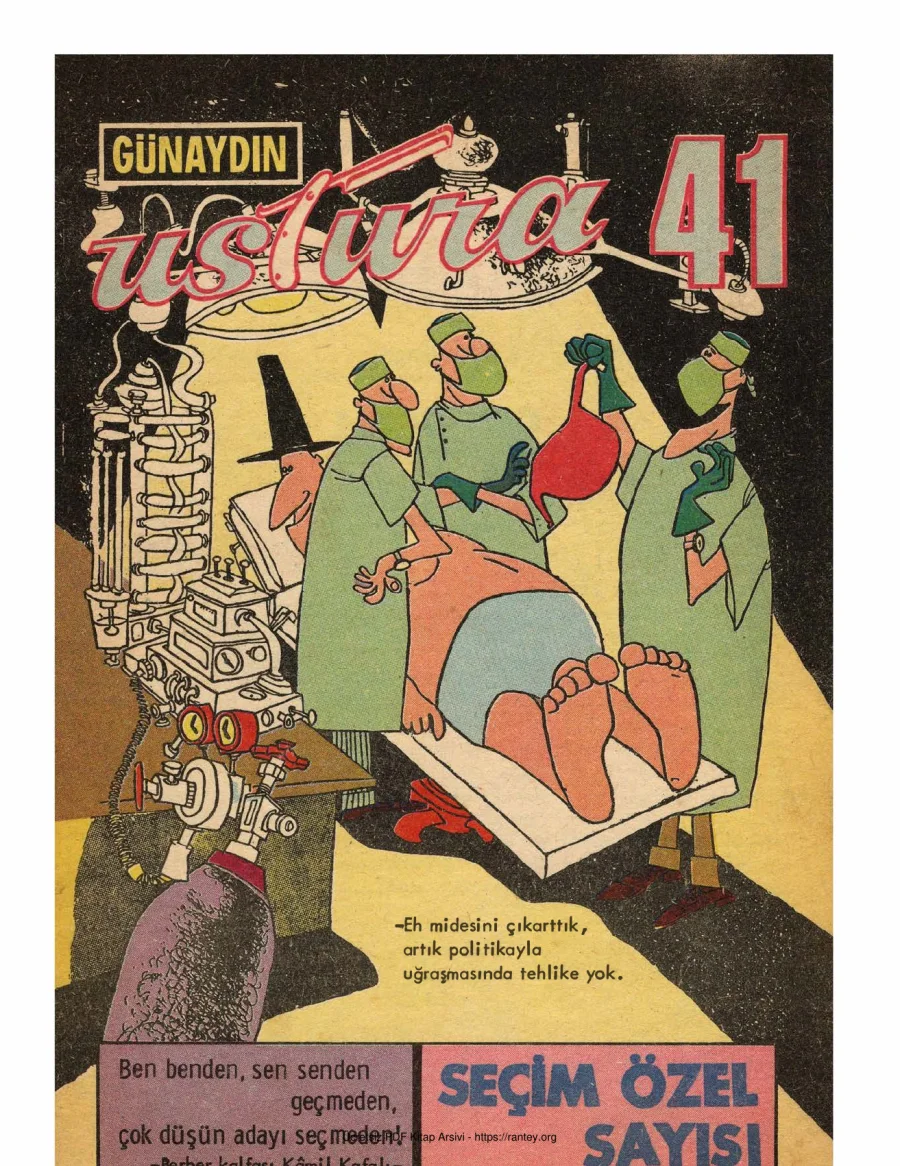 Günaydın Ustura Sayı 041 kapak görseli