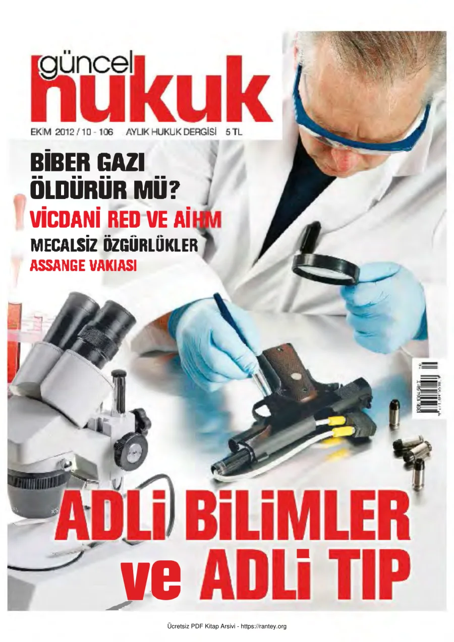 Güncel Hukuk Sayı 106 - Ekim 2012 kapak görseli
