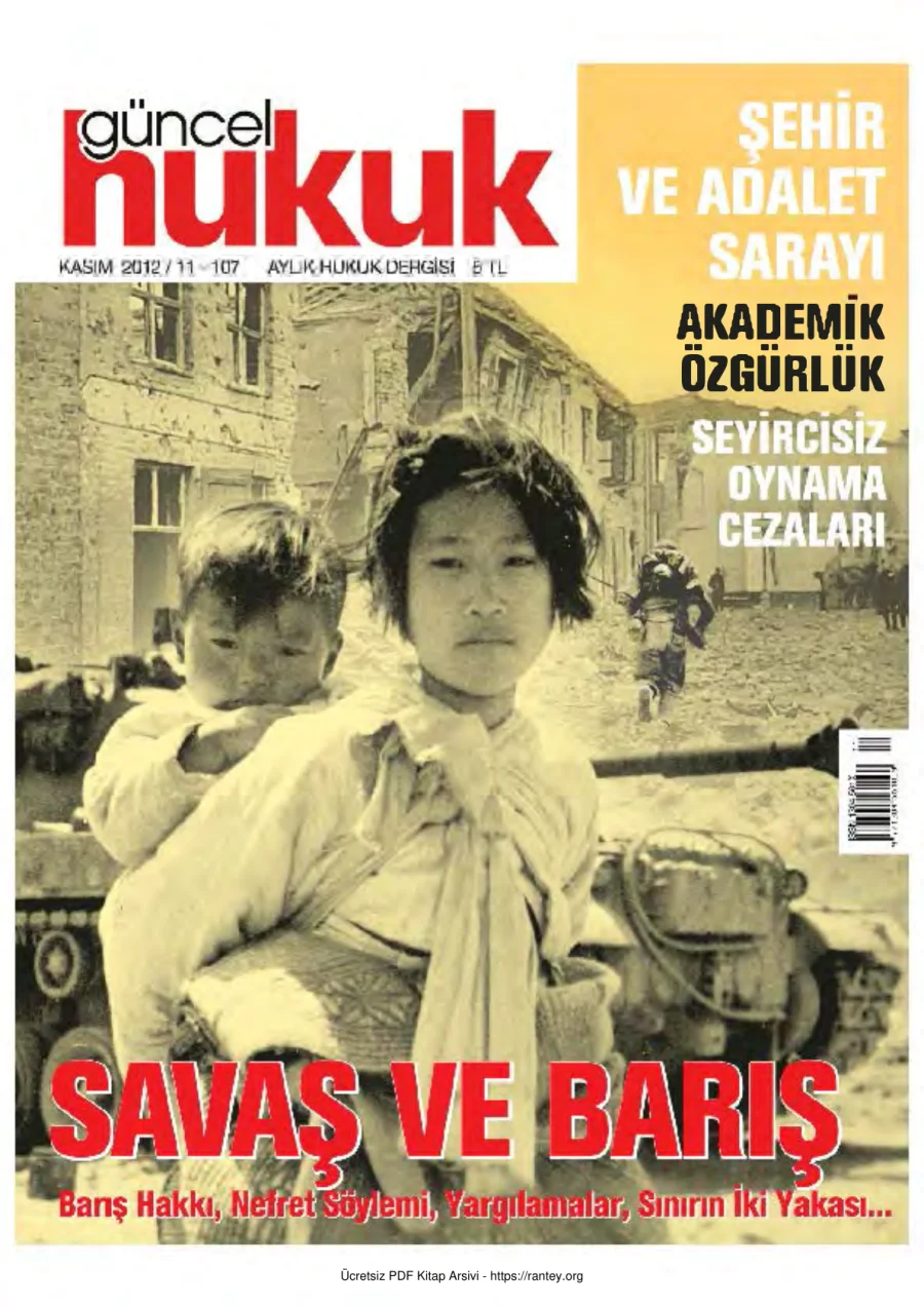 Güncel Hukuk Sayı 107 - Kasım 2012 kapak görseli