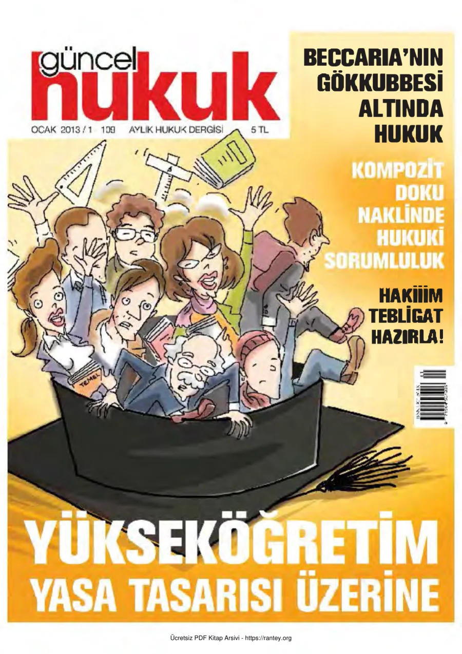 Güncel Hukuk Sayı 109 - Ocak 2013 kapak görseli