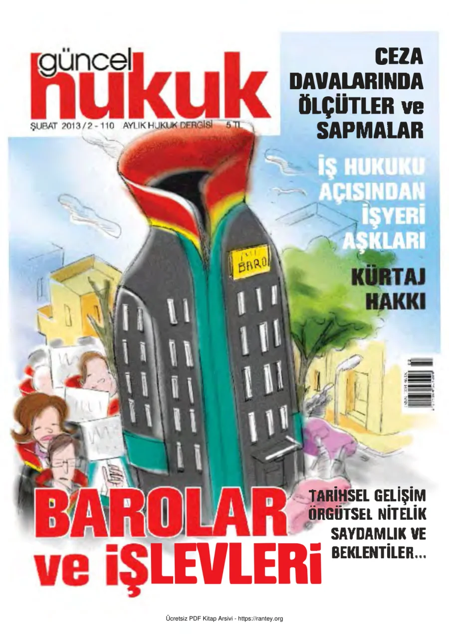 Güncel Hukuk Sayı 110 - Şubat 2013 kapak görseli