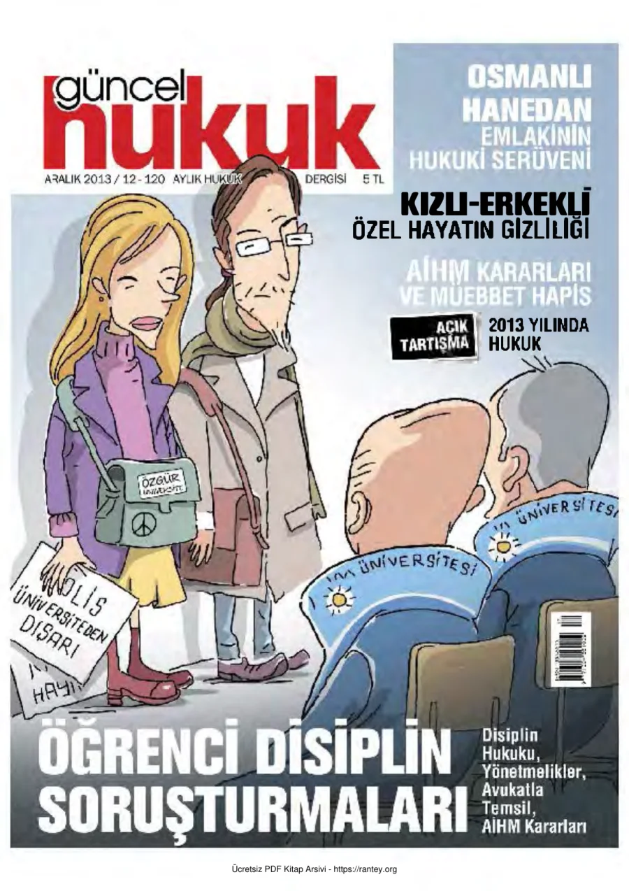 Güncel Hukuk Sayı 120 - Aralık 2013 kapak görseli