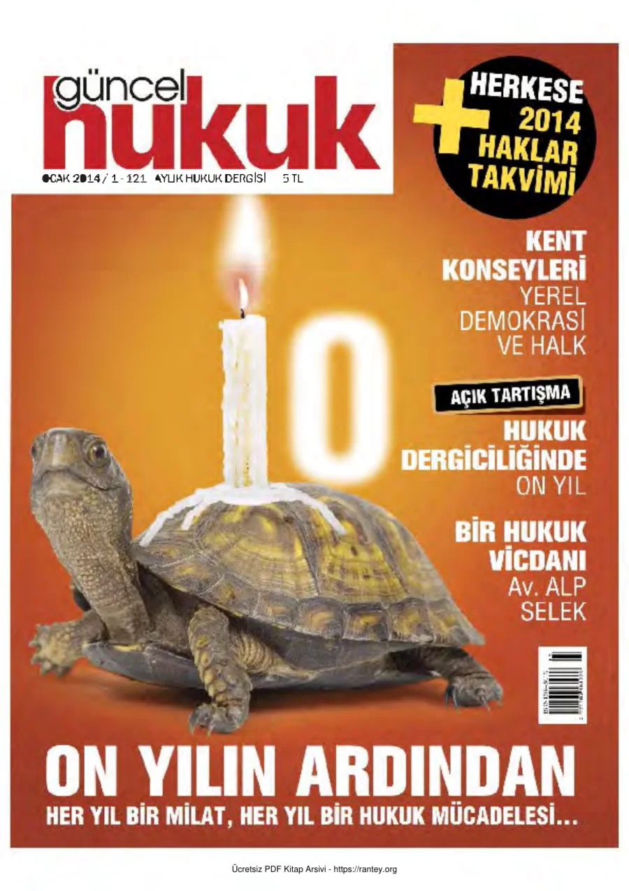 Güncel Hukuk Sayı 121 - Ocak 2014 kapak görseli