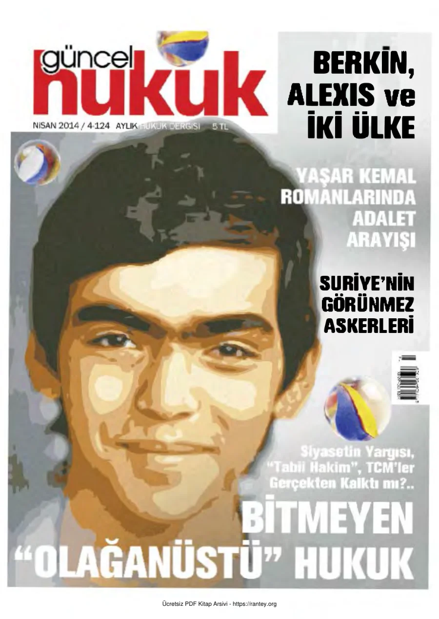 Güncel Hukuk Sayı 124 - Nisan 2014 kapak görseli