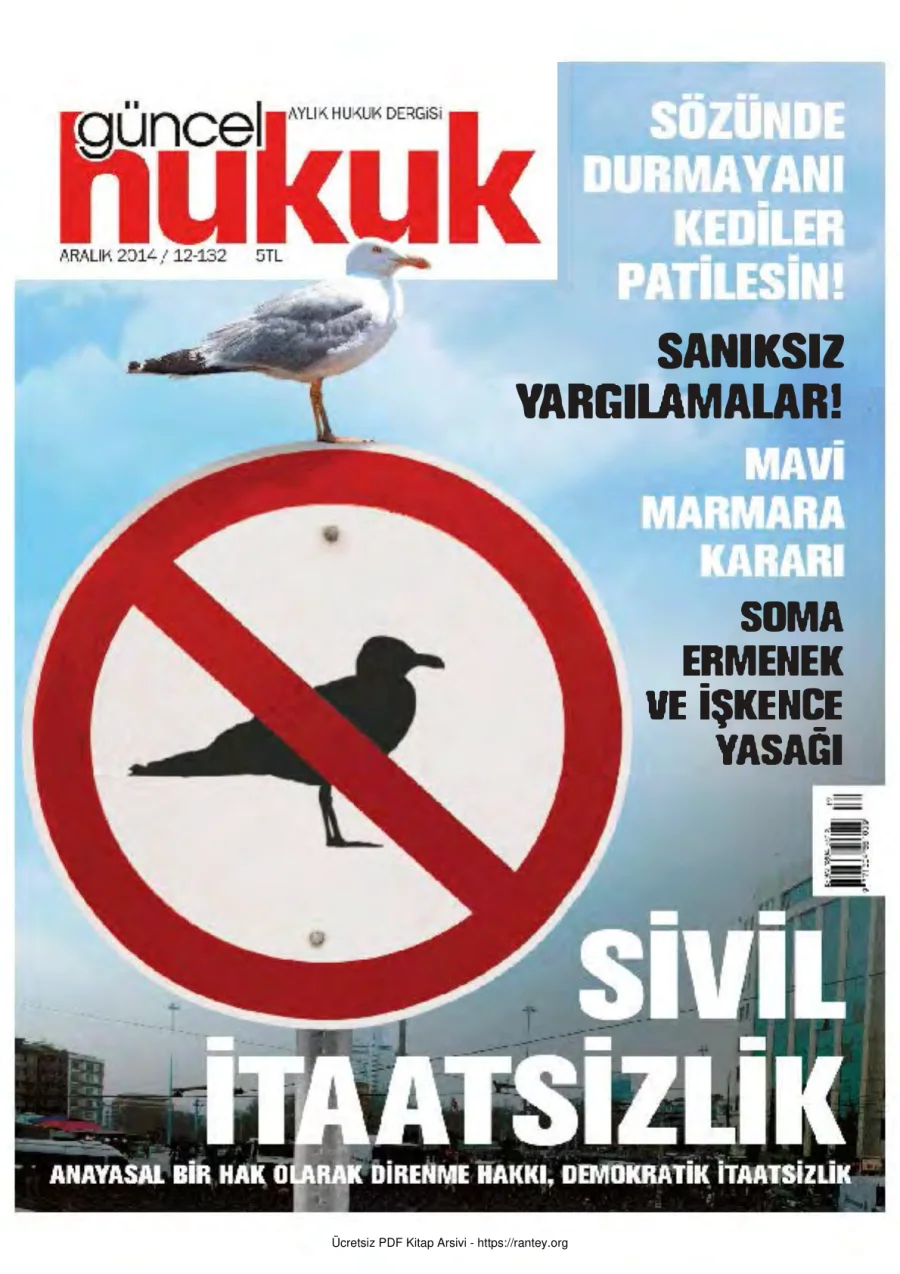 Güncel Hukuk Sayı 132 - Aralık 2014 kapak görseli