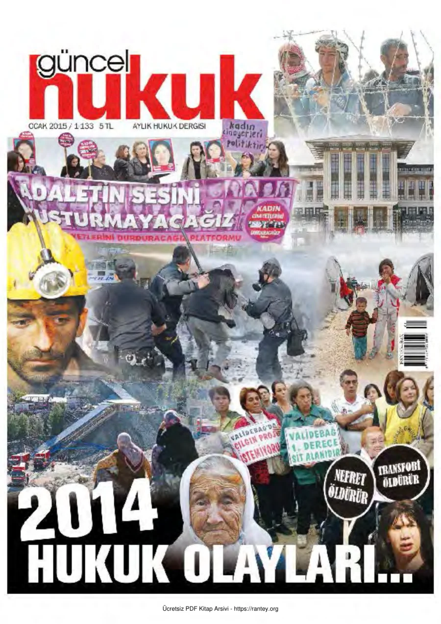 Güncel Hukuk Sayı 133 - Ocak 2015 kapak görseli