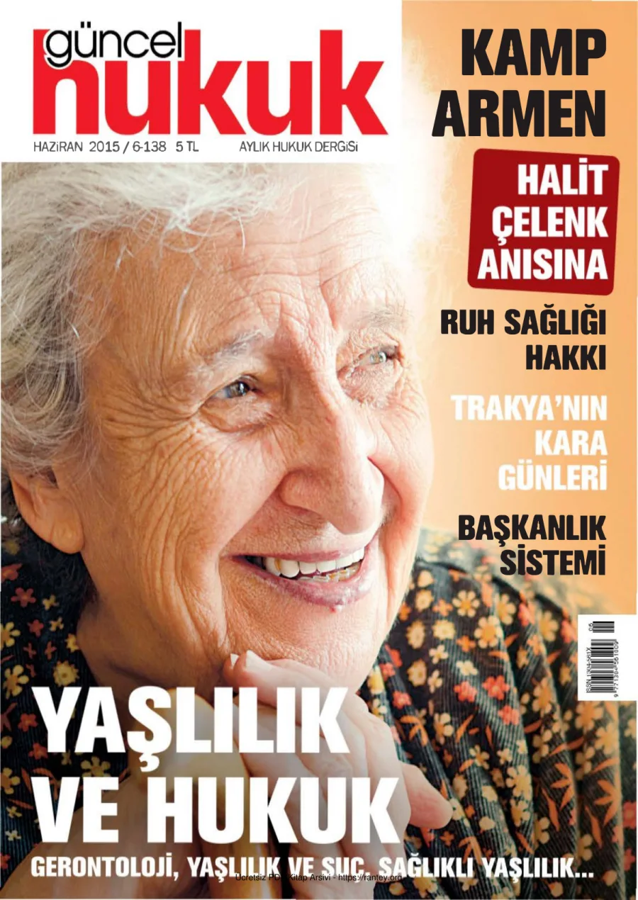 Güncel Hukuk Sayı 138 - Haziran 2015 kapak görseli