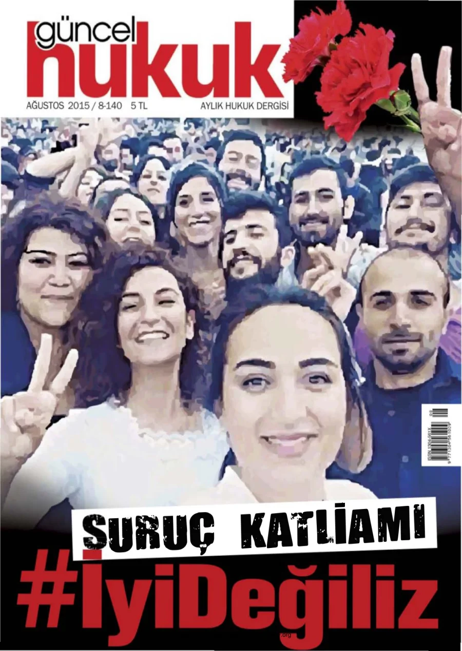 Güncel Hukuk Sayı 140 - Ağustos 2015 kapak görseli
