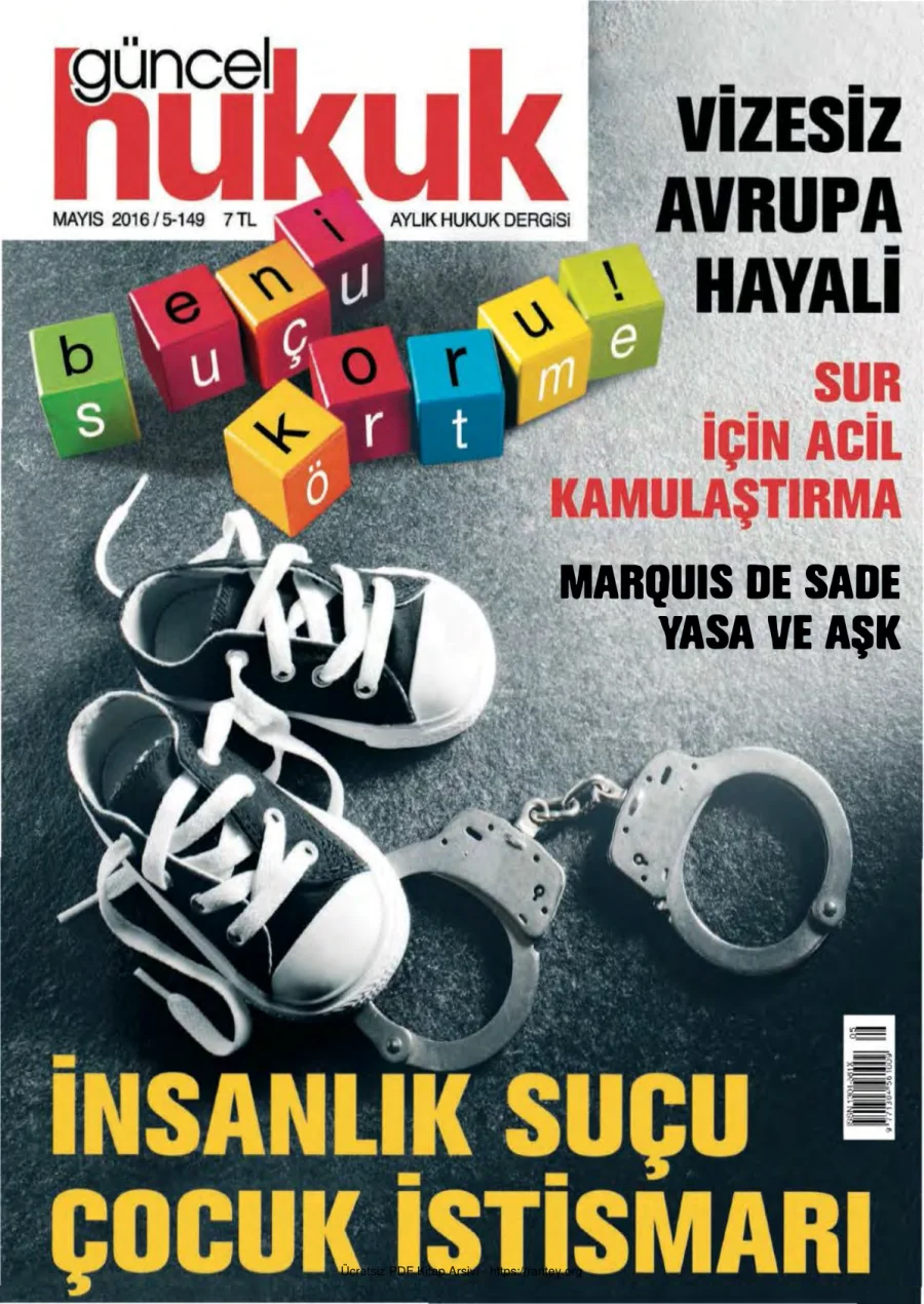 Güncel Hukuk Sayı 149 - Mayıs 2016 kapak görseli