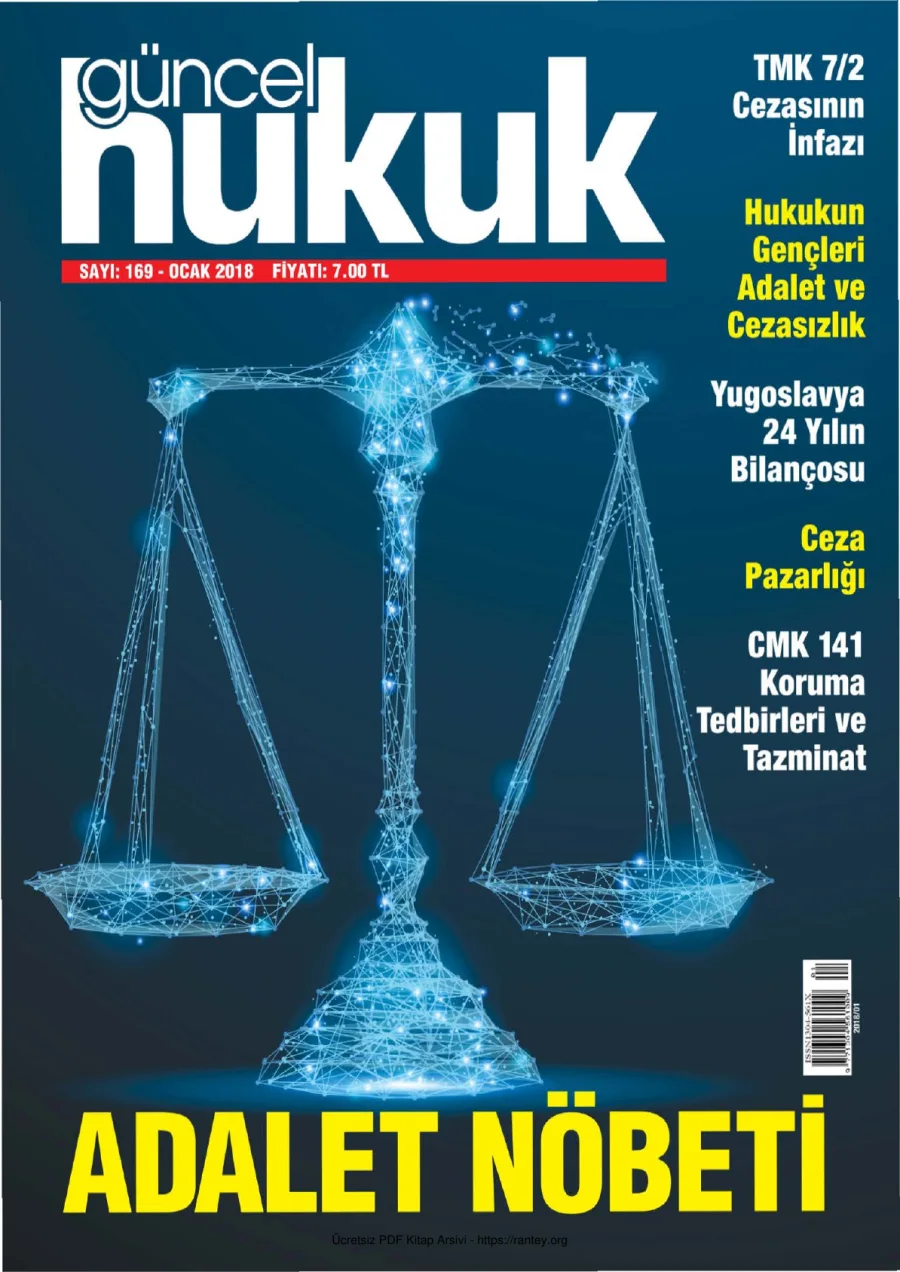 Güncel Hukuk Sayı 169 - Ocak 2018 kapak görseli