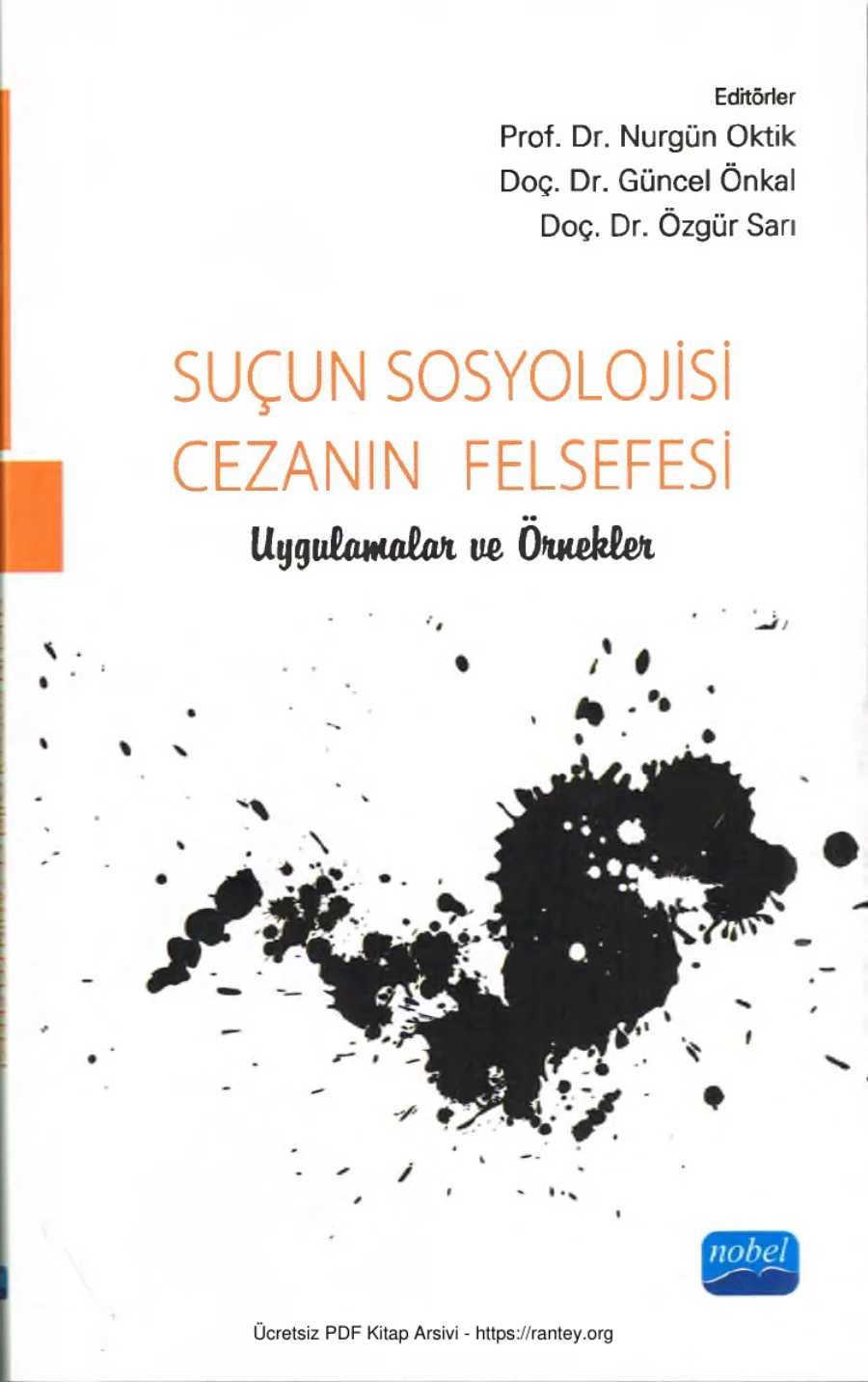 Güncel Önkal Özgür Sarı Ed Suçun Sosyolojisi Cezanın Felsefesi A kapak görseli