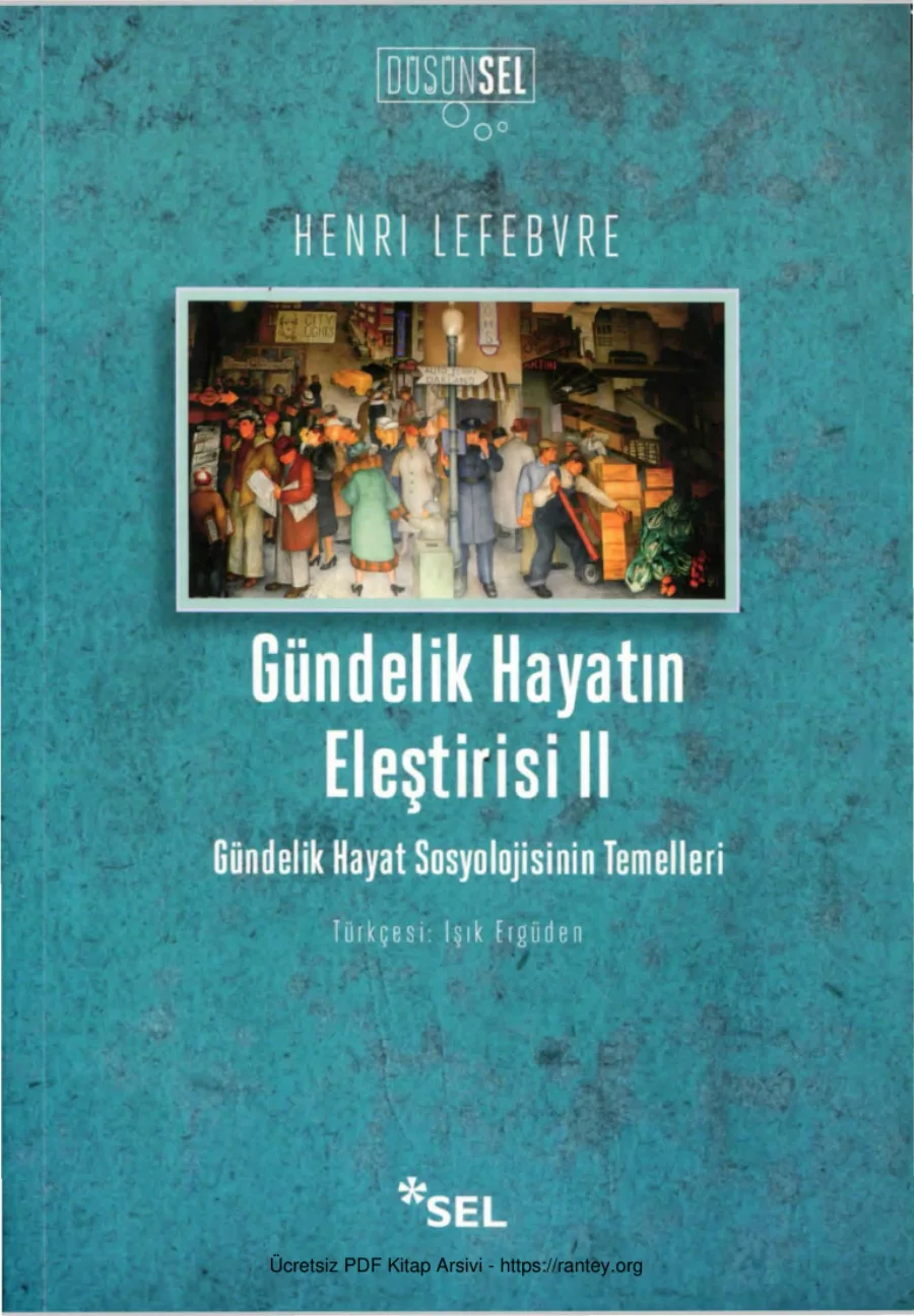 Gündelik Hayatın Eleştirisi II kapak görseli