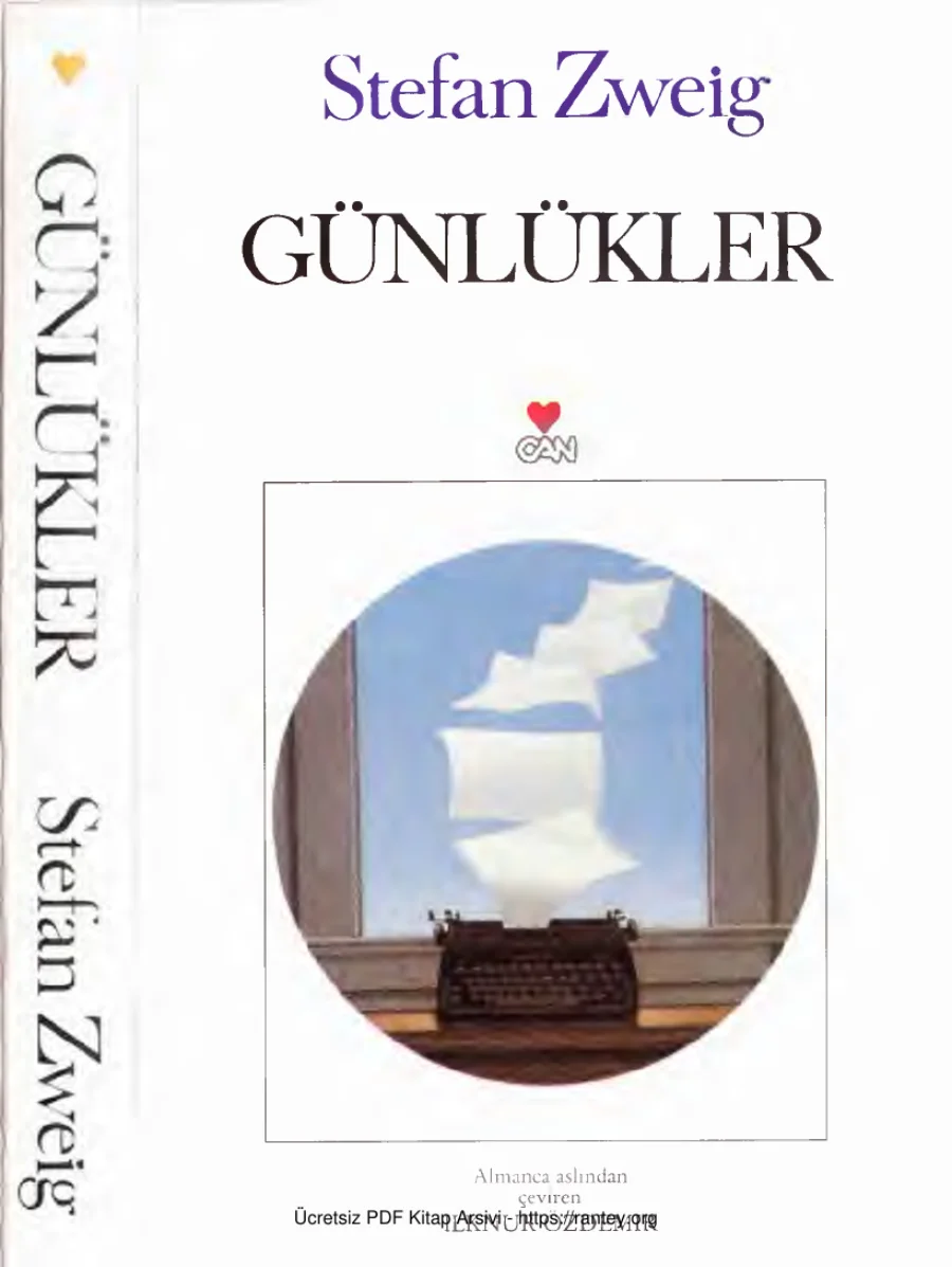 Günlükler Can Yayınları kapak görseli