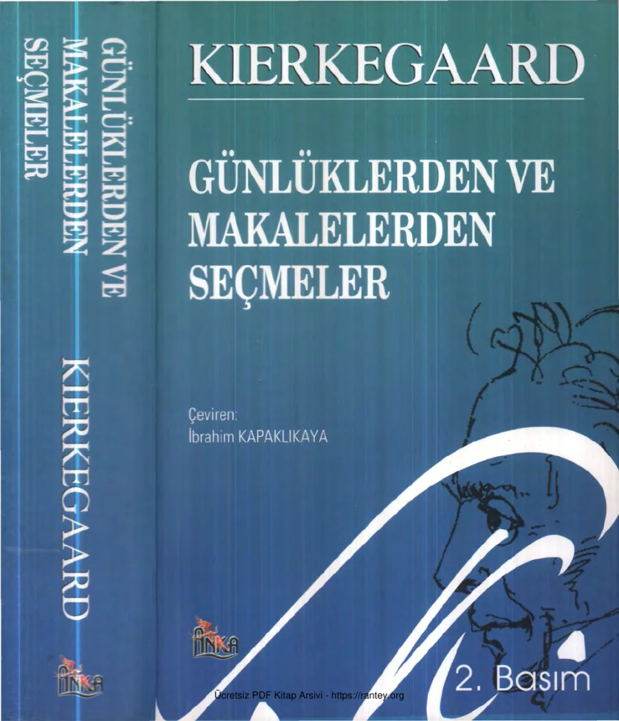 Günlüklerden ve Makalelerden Seçmeler Anka Yayınları kapak görseli