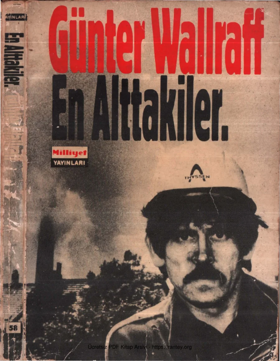 Günter Wallraff En Alttakiler kapak görseli