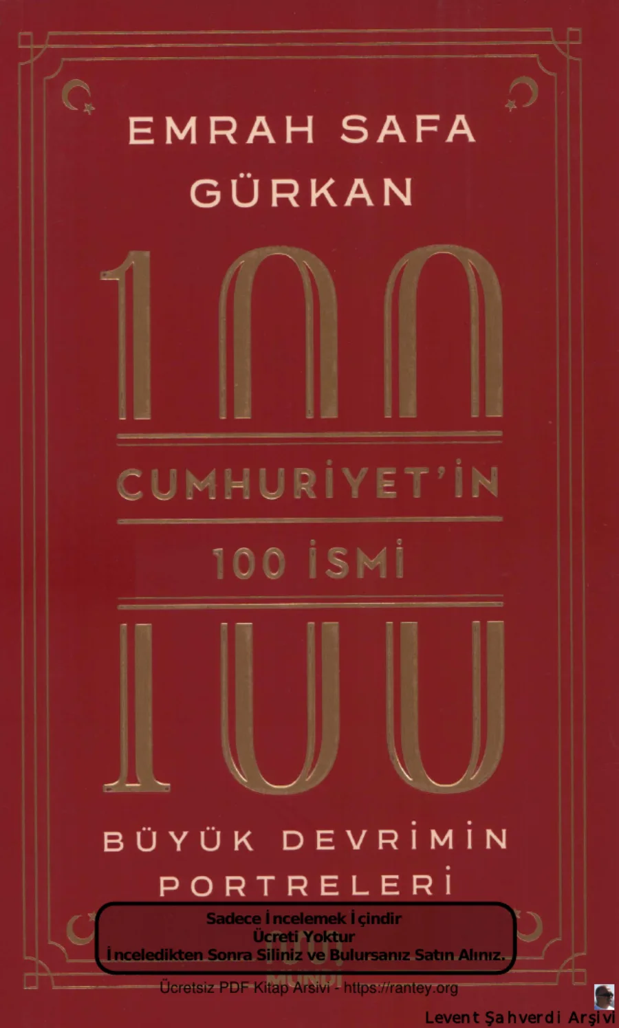 Gürkan Cumhuriyetin 100 İsmi kapak görseli