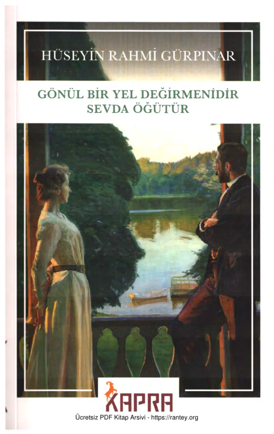 Gürpınar Gönül Bir Yel Değirmenidir Sevda Öütür Kapra Yayınları kapak görseli