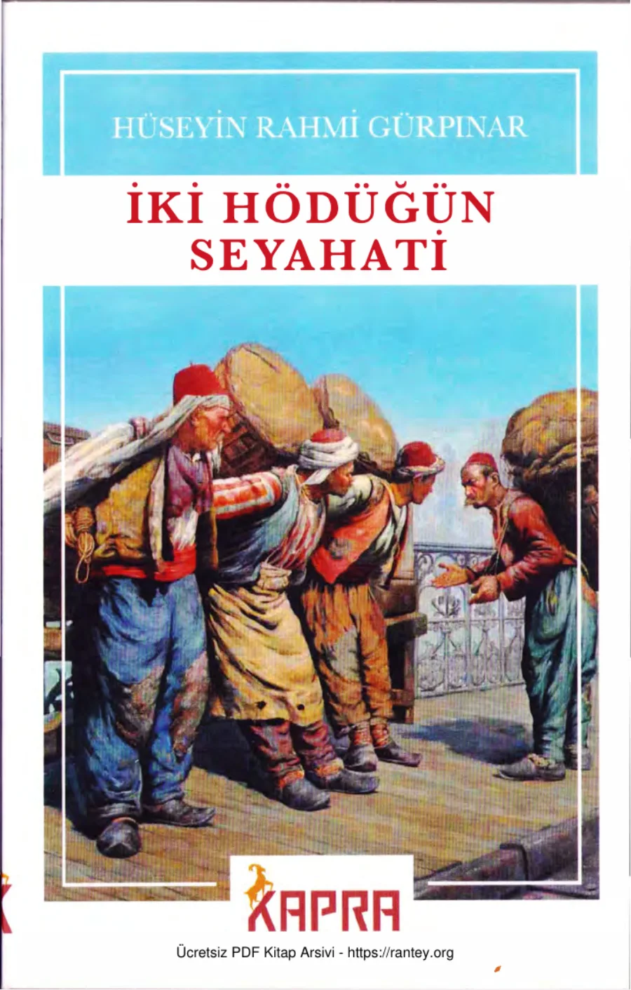 Gurpinar İki Hödüğün Seyahati Kapra Yayınları kapak görseli