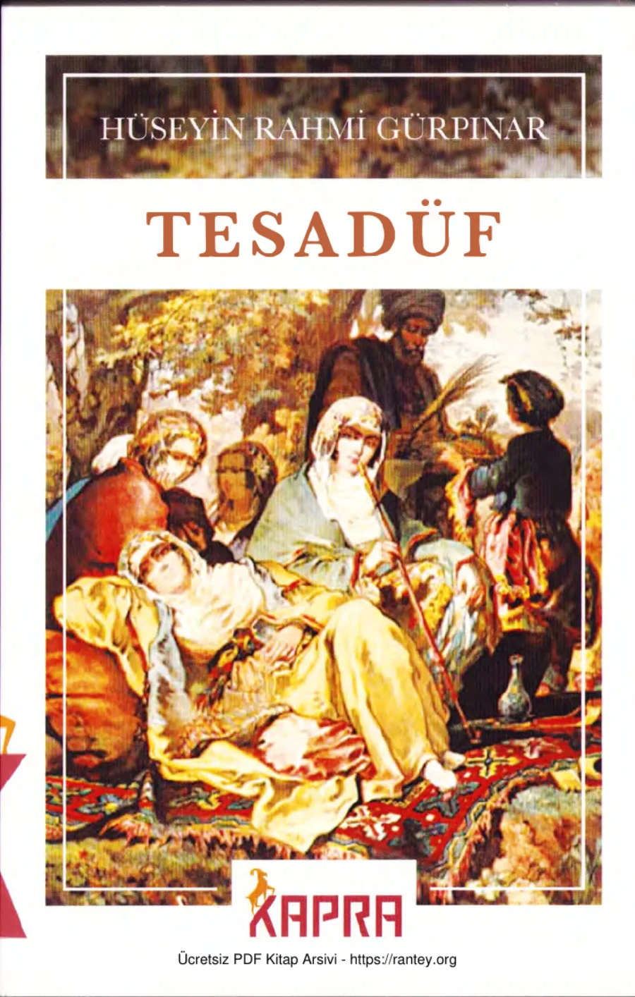 Gürpınar Tesadüf Kapra Yayınları kapak görseli