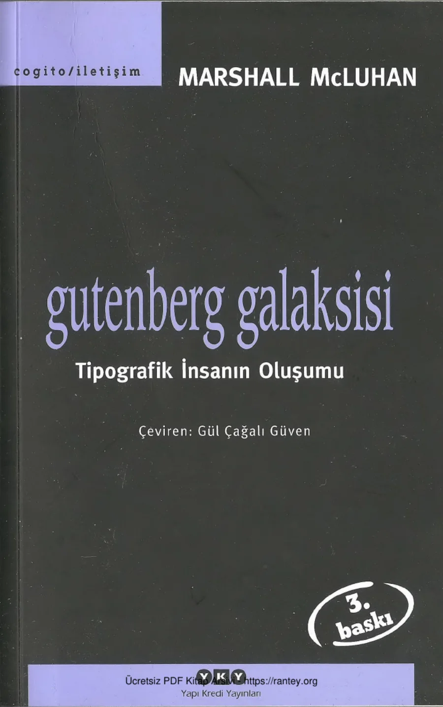 Gutenberg Galaksisi Tipografi kapak görseli