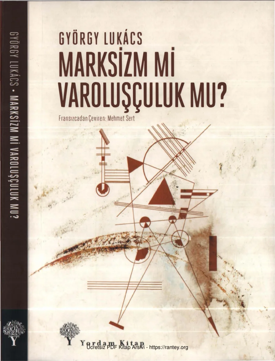 György Lukacs Marksizm mi Varoluşçuluk mu kapak görseli