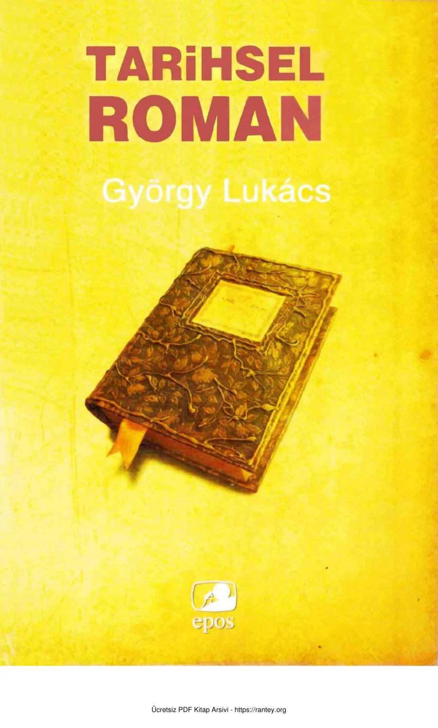 György Lukacs Tarihsel Roman kapak görseli