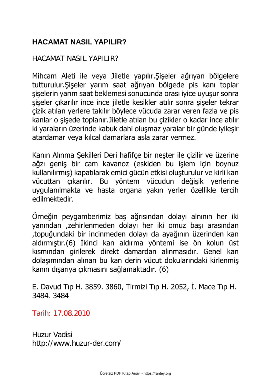 HACAMAT NASIL YAPILIR Ebu Abdulmumin Tekin Mıhçı kapak görseli