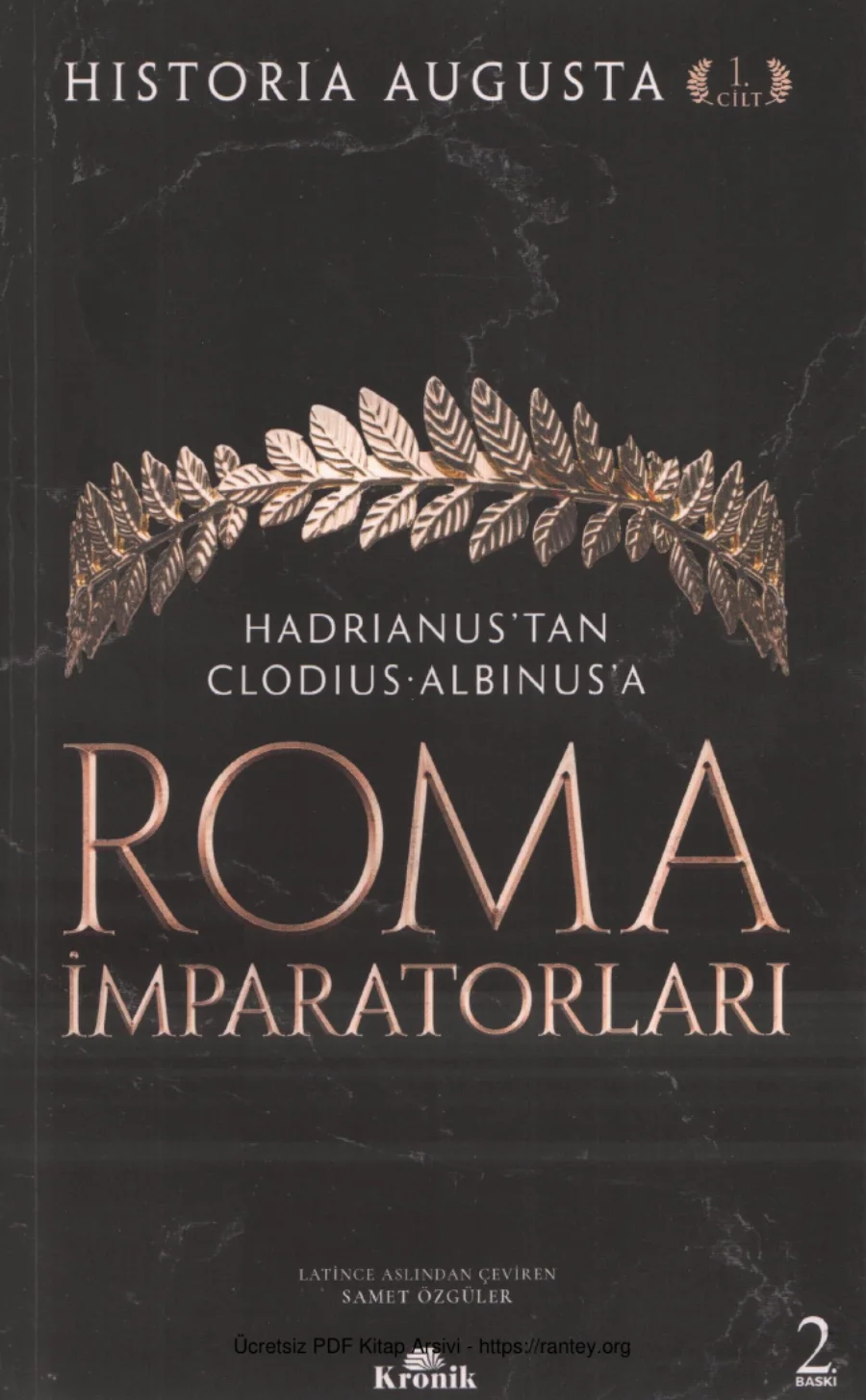 Hadrianustan Clodius Albinusa Roma İmparatorları 1 kapak görseli