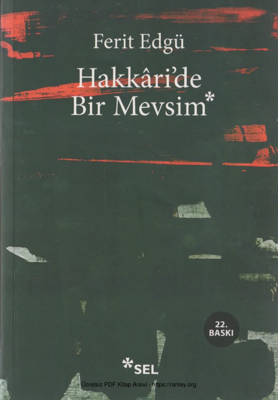 Hakkâri'de Bir Mevsim kapak görseli