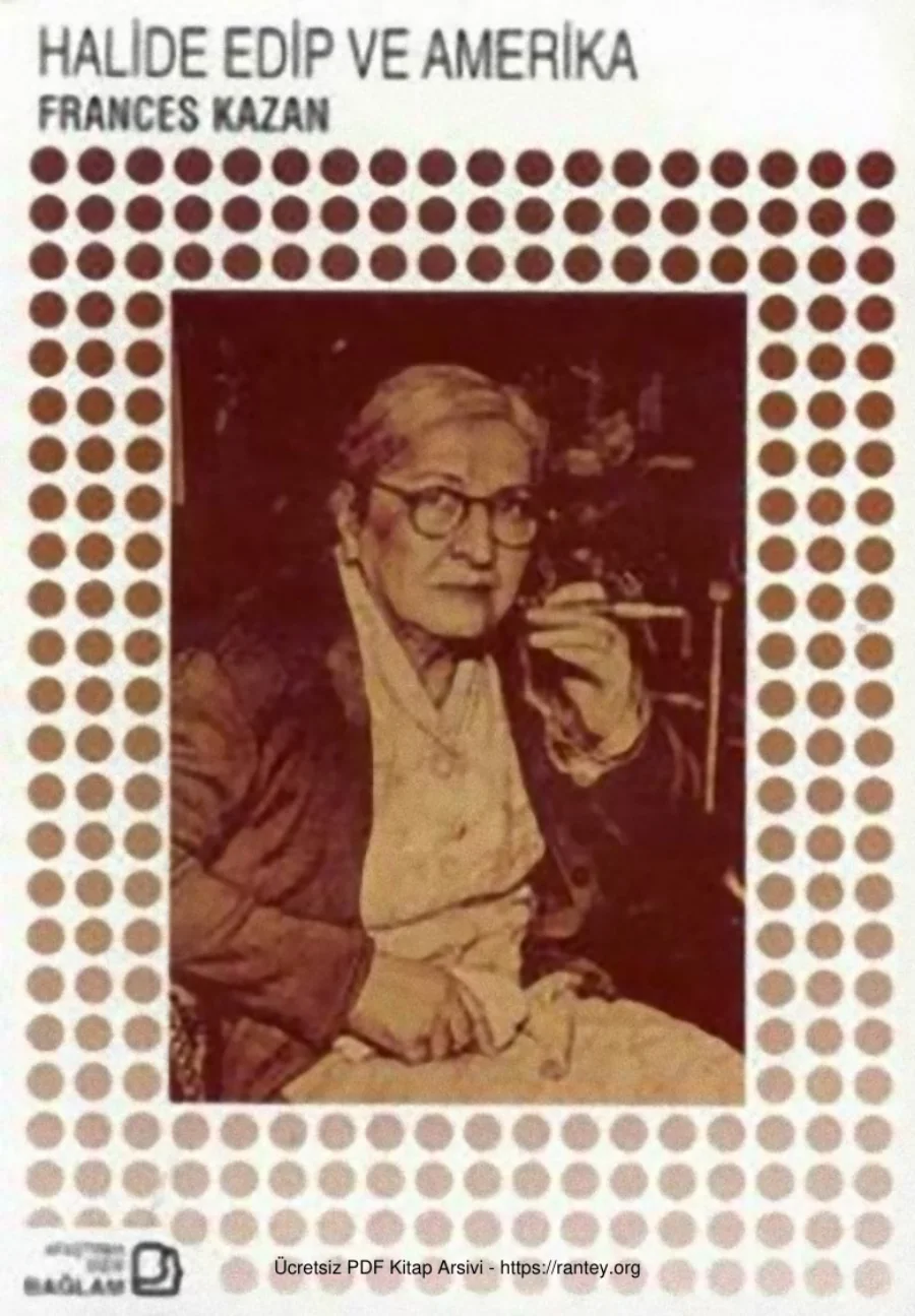 Halide Edip ve Amerika trc Bernar Kutluğ kapak görseli