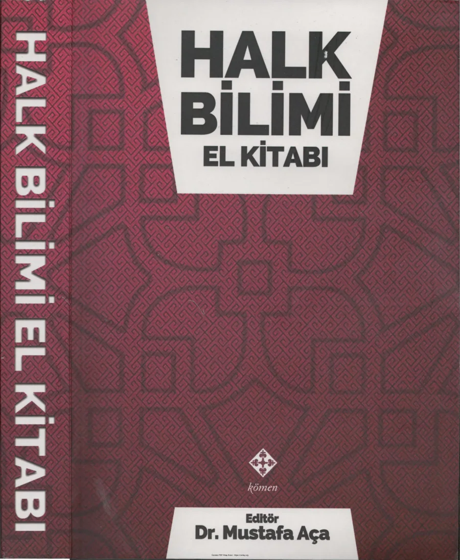 Halk Bilimi El Kitabı Kömen Yayınları kapak görseli